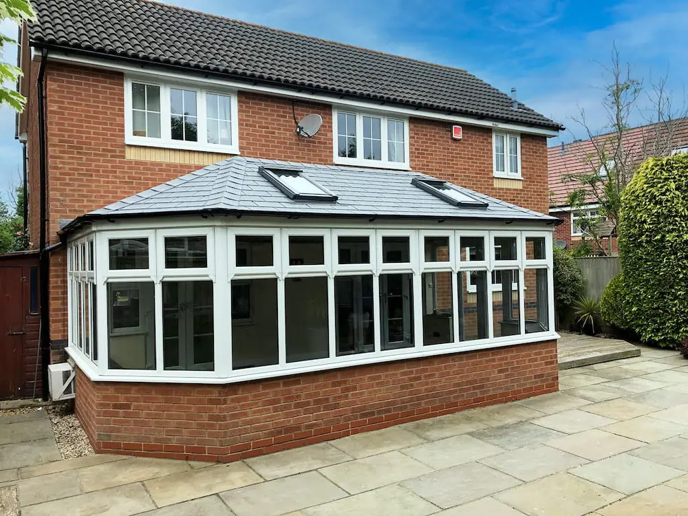 tiled conservatory roof by Nu-Look Conservatory Roof Solutions